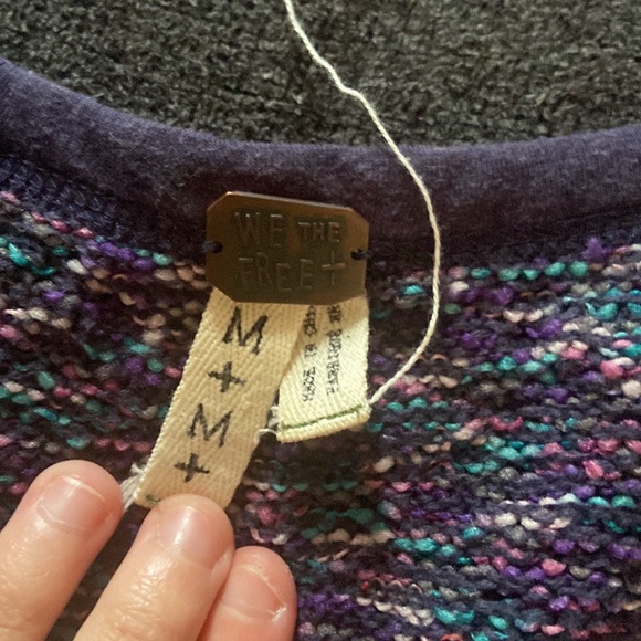 We the free Boston melange scoop neck sweater top - Picture 4 of 4